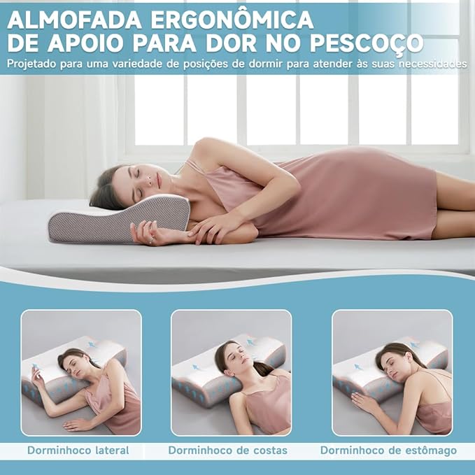 Travesseiro Cervical Ortopédico