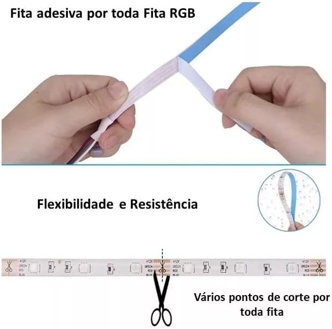 Fita LED RGB 3528