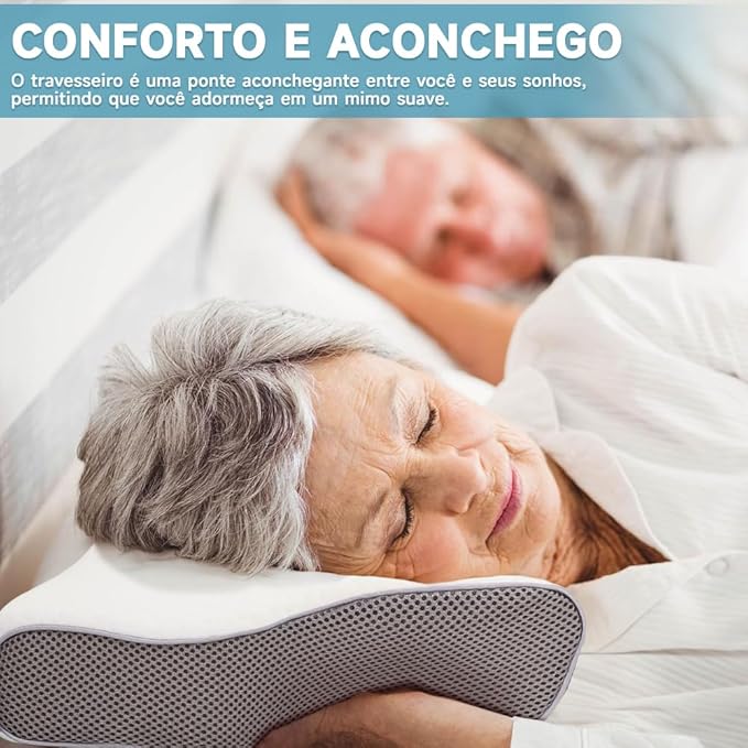 Travesseiro Cervical Ortopédico